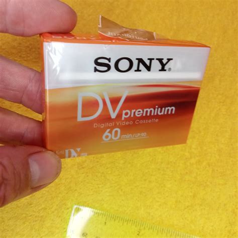 Mini DV Camcorder Cassette Pack Sony DV Premium Digital Video Cassette 60 Minutes Made Japan 90s ...