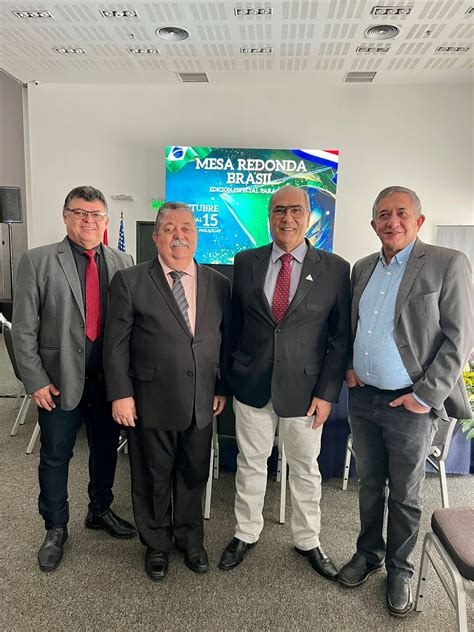 Gleb Participa Da Mesa Redonda Brasil Edi O Especial Realizada No