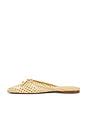 LPA Milano Mule In Nude Woven Leather REVOLVE