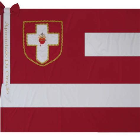 Bandeira do Apostolado da Oração Laço