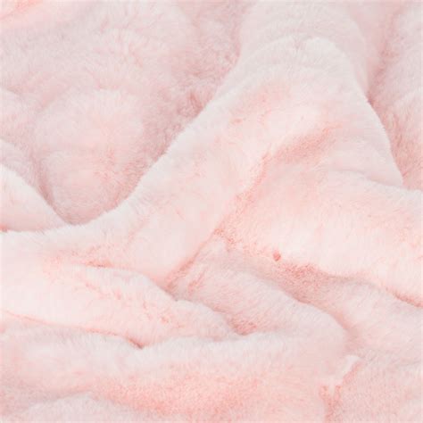 Bowtique London - Pink Fur Blanket (83cm) | Childrensalon