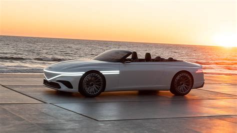 Genesis X Convertible Concept Makes The Case For A Sexy Electric Grand