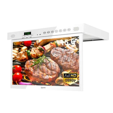 Dropship Sylvox 15 6 Kitchen TV Flap Down Smart TV Android 11 0