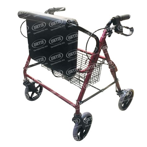 Andadera Rollator Bariatrica Sobrepeso Mod Andaderas