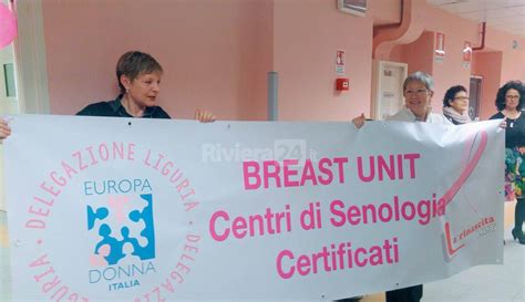 Centinaia Di Donne Alla Breast Unit Di Sanremo Per Testimoniare Che Di