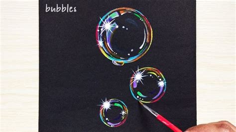 How To Paint Bubbles Bubbles Painting Acrylic Painting For