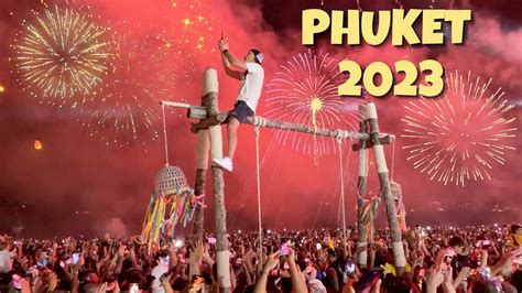 Kphuket Patong Beach New Years Eve Elebrating Youtube