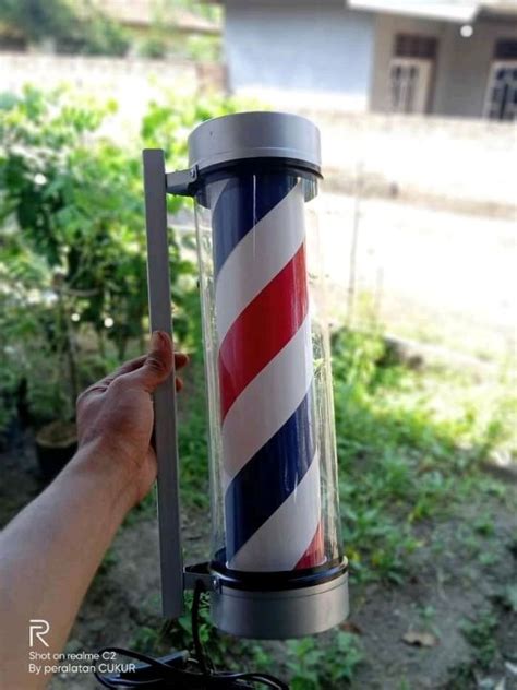 Lampu Barbershop S4012 Lampu Hias Barbershop R30 Lampu Barberpole Murah