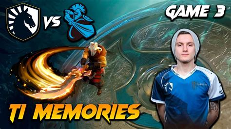 Ti Memories Miracle Juggernaut Liquid Vs Newbee Game Dota