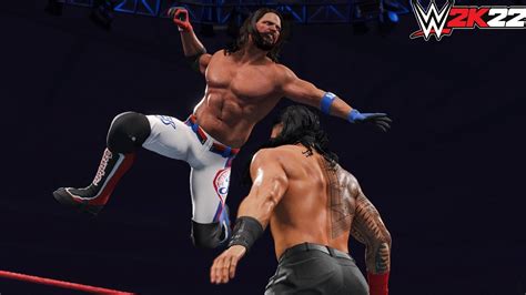 WWE 2K22 Roman Reigns VS Aj Styles Tournament Quarterfinals King