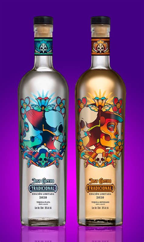 Jose Cuervo Tradicional Y Su Calavera 2020 Mecate Botellas De