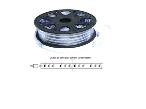 Mled Ip V Cd Bc Tira De Cable Flexible De Luce Led Incluye