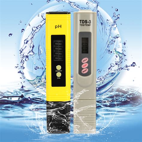 Portable Digital Electric Ph Meter Lcd Water Hydroponics Aquarium Pool