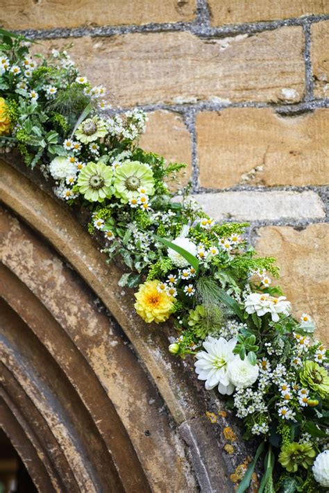 August Flower Garlands Arches Summer Wedding Flower