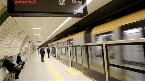 Üsküdar Çekmeköy metro seferleri aksadı Son Dakika Haberleri