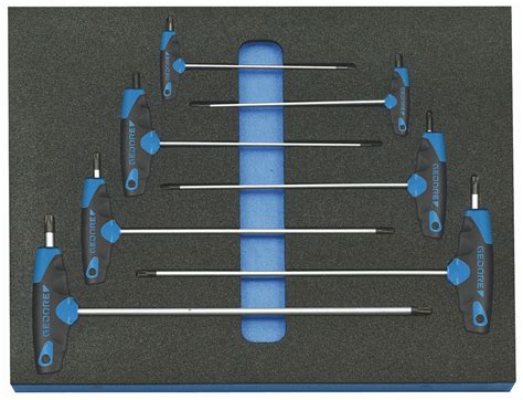 Gedore 2016567 Hexagon Allen Key Set In 2 4 Ct Tool Module 7 Pcs Palmac Tool Company