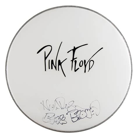 Pink Floyd: Nick Mason Signed Drum Head | RR Auction