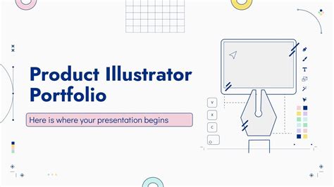 Product Illustrator Portfolio | Google Slides & PPT