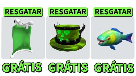 Como Pegar 3 Novos Itens GrÁtis E Com Efeito No Roblox Youtube