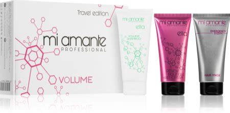 Mi Amante Professional Ella Volume Travel Set Set Para Dar Volumen Al