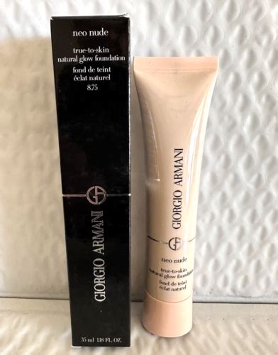 Giorgio Armani Neo Nude True To Skin Natural Glow Foundation 8 75 1 18oz 35ml Ebay