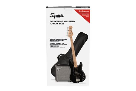 Affinity Series® Precision Bass® Pj Pack Squier Electric Basses