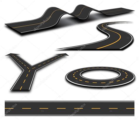 Road Elements — Stock Vector © BEE967 #19084667