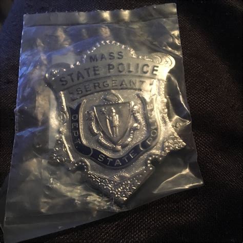 Collectors Badges Auctions Massachusetts State Police Trooper