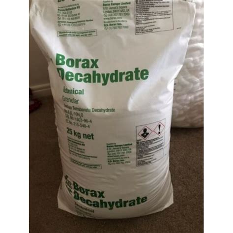 borax decahydrate kg chemical