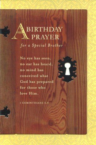 A Birthday Prayer for a Special Brother by DaySpring | Goodreads