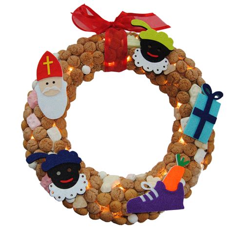 diy sinterklaas versiering sinterklaas krans artofit