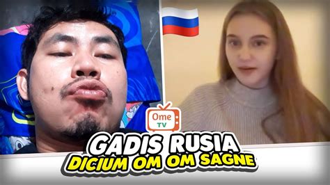 PRANK OME TV NYAMAR JADI CEWEK CANTIK RUSIA YouTube