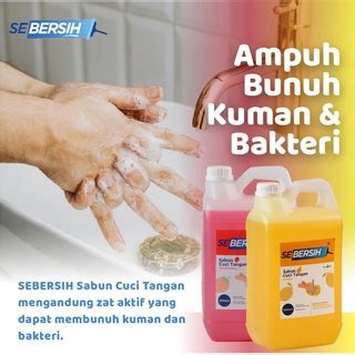 Jual SEBERSIH Sabun Cuci Tangan Hand Soap Antiseptik Antibacterial