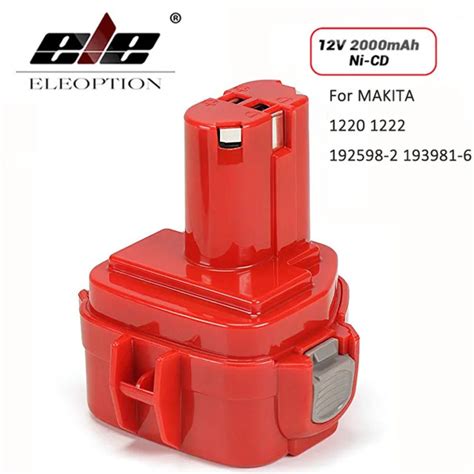 Best Seller ELEOPTION 2000mAh 12V Ni CD 2 0Ah Replacement Power Tool