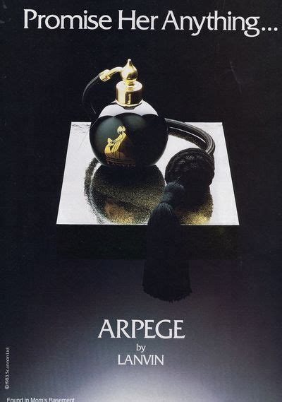 Arpege Fragrance Ads Lanvin Pinterest Perfume