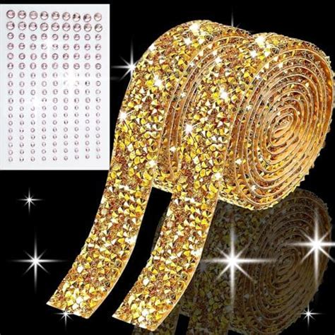 Amazon Yards Resin Rhinestone Ribbons W Pcs Face Gems Self