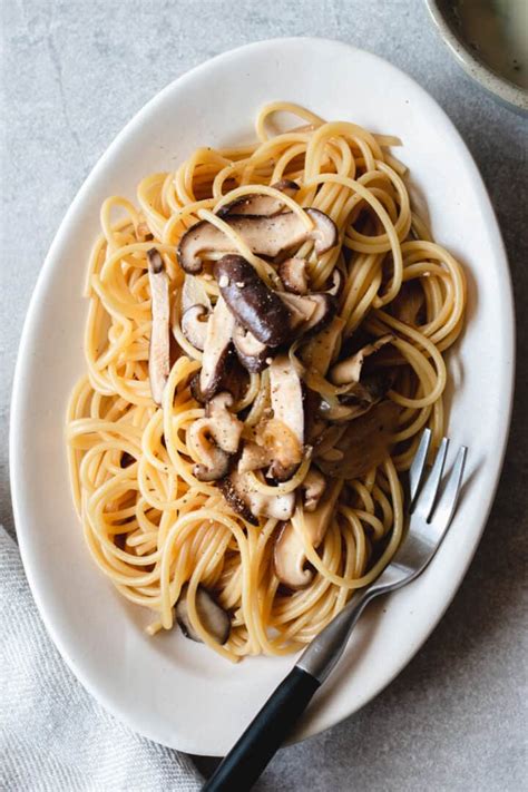 Shiitake Mushroom Pasta Recipe Vegan Chef Ja Cooks