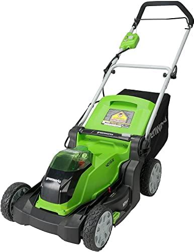 Greenworks Tondeuse Gazon Sans Fil V Cm Batterie Non Incluse