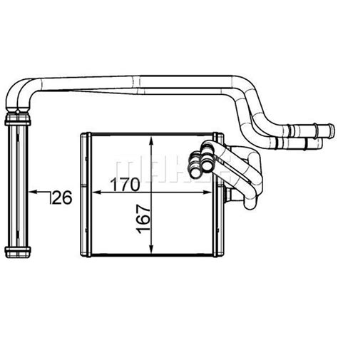 Mahle W Rmetauscher Innenraumheizung Ah S