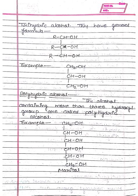 SOLUTION Organic Chemistry Bsc 2nd Year Handwritten Notes Studypool