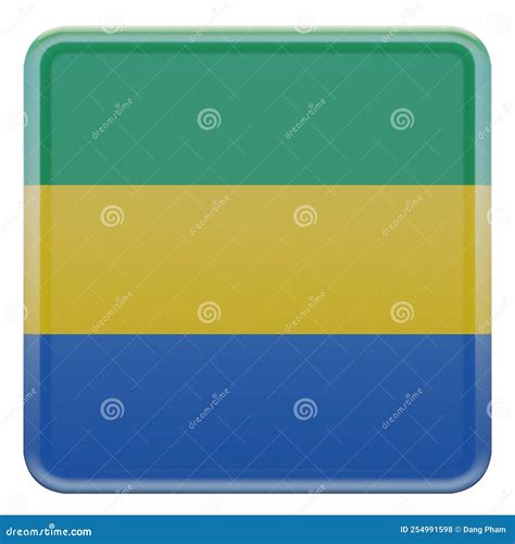 Gabon D Flag Stock Illustration Illustration Of Banner