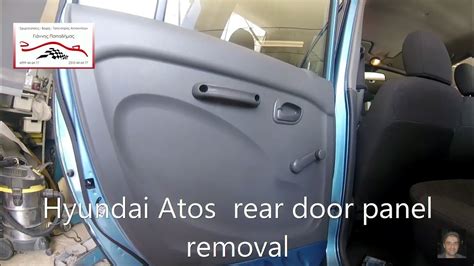 Hyundai Atos Rear Door Panel Removal YouTube