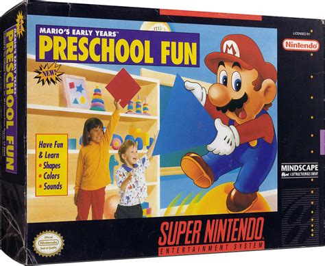 Mario's Early Years: Preschool Fun Details - LaunchBox Games Database