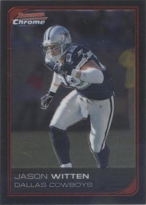 Bowman Chrome Jason Witten For Sale Ebay