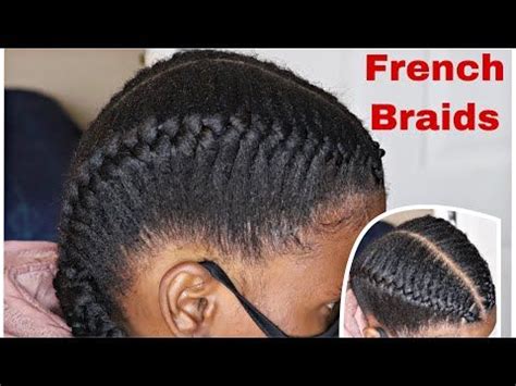 Dutch Braids Natural Hair, Free Hand Plaiting Natural Hair, Dutch Hair, Two French Braids, How ...