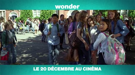 Wonder Bande annonce VF Vidéo Dailymotion