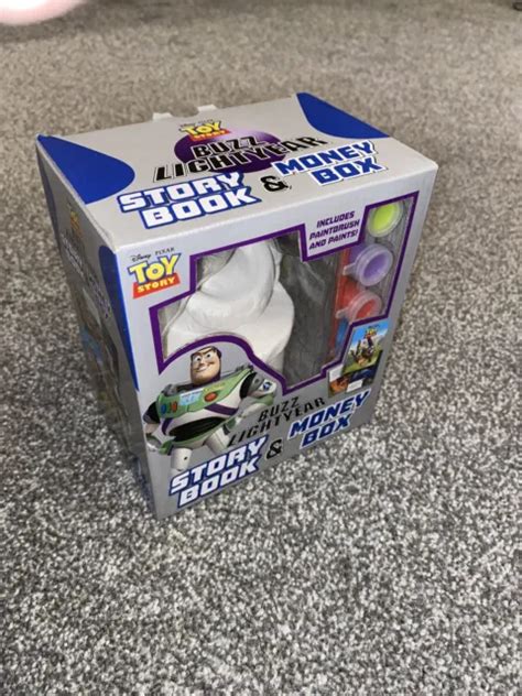 Disney Pixar Toy Story Buzz Lightyear Paint Your Own Money Box Gift