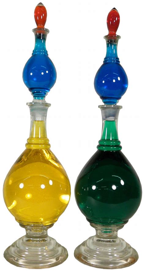 Pair Of Apothecary Show Globes