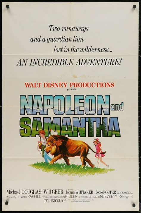 Jodie Foster Napoleon and Samantha 1972 1-SHEET MOVIE POSTER 27 x 41 ...