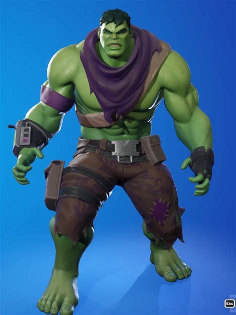 Fortnite Veja Os Cosm Ticos Extras Da Skin Do Hulk Da Marvel